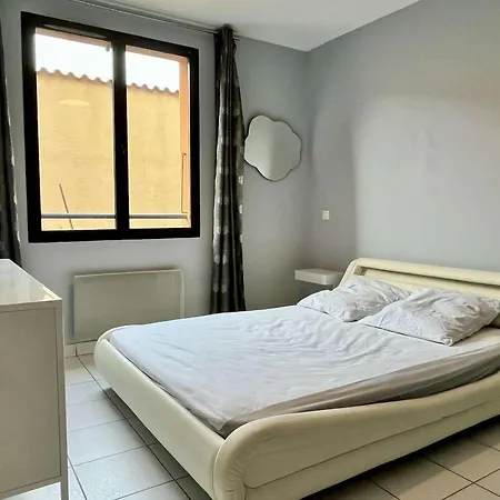 דירה Coquet 3 Pieces, Centre Village, Proche Commerces Et Plages, Parking, Wifi, 4 Pers. - Fr-1-225-652 ארגלס-סור-מר