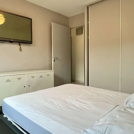 Coquet 3 Pieces, Centre Village, Proche Commerces Et Plages, Parking, Wifi, 4 Pers. - Fr-1-225-652 * ארגלס-סור-מר