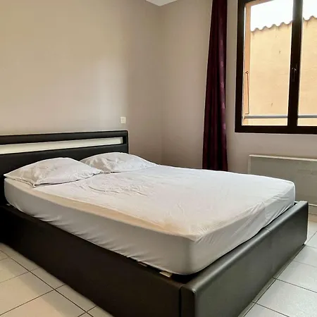 דירה Coquet 3 Pieces, Centre Village, Proche Commerces Et Plages, Parking, Wifi, 4 Pers. - Fr-1-225-652 ארגלס-סור-מר